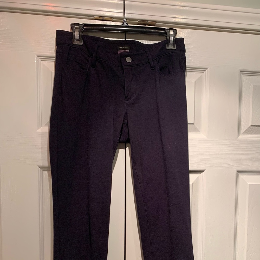 Ann Taylor Modern Fit navy pants